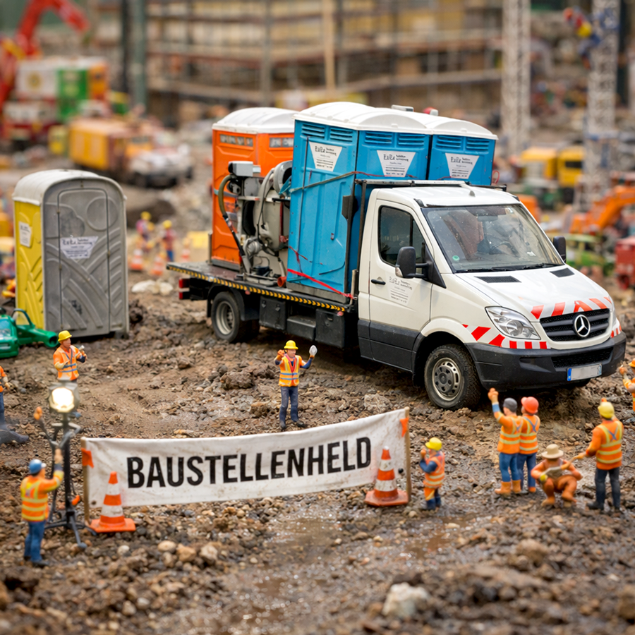 LüLa Toilettenvermietung Rheinberg Baustelle