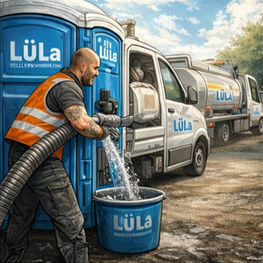 Home LüLa Toiletten Ruhrgebiet Wassertank auffüllen
